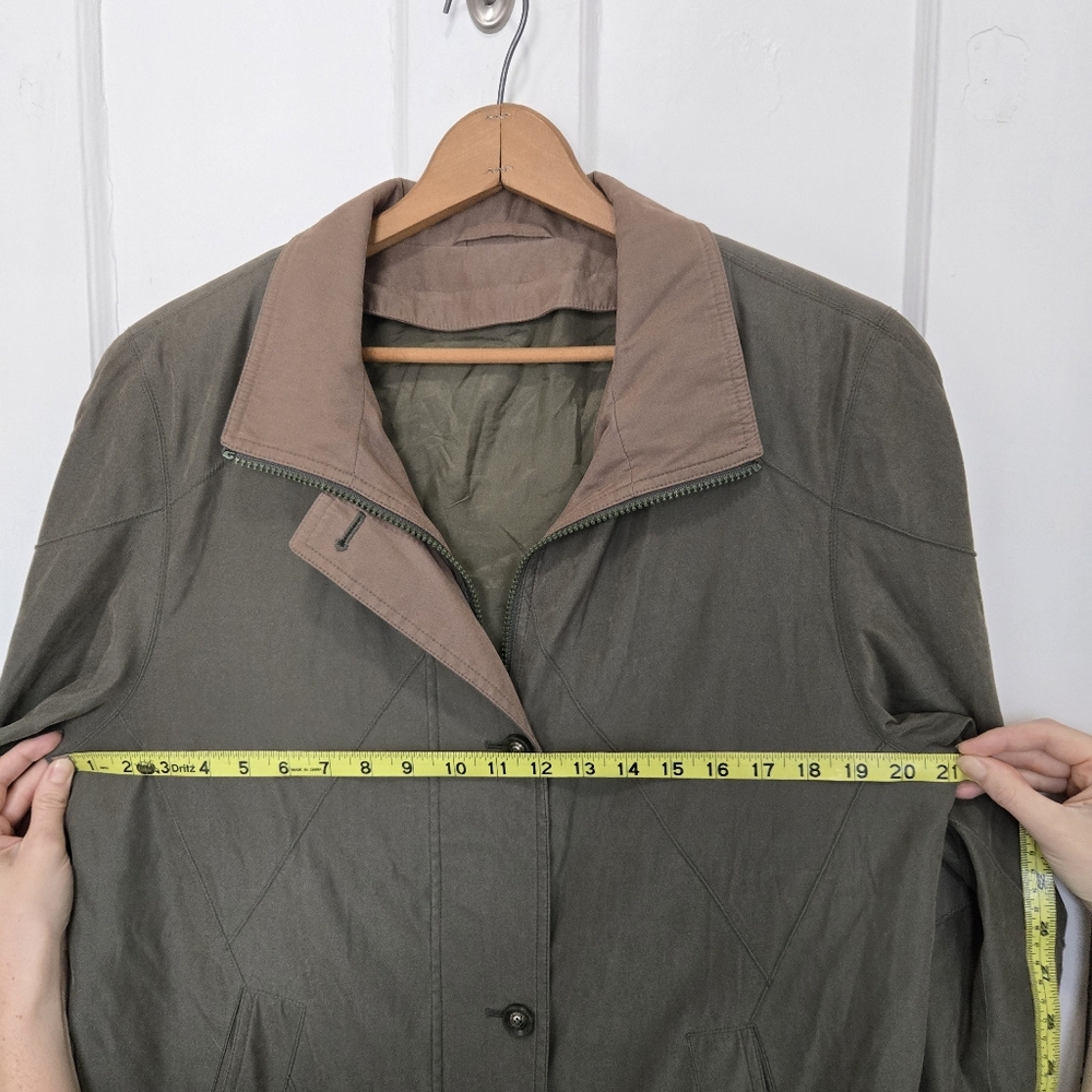 Vintage Braettan Womens Barn Coat Size M Quilted Chore Coat Cottagecore Country - Picture 11 of 12